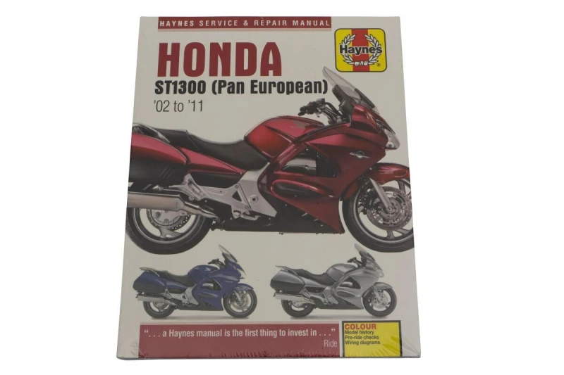 Image of 4908 - Haynes Service Manual For Honda ST 1300 2002-2004 4908
