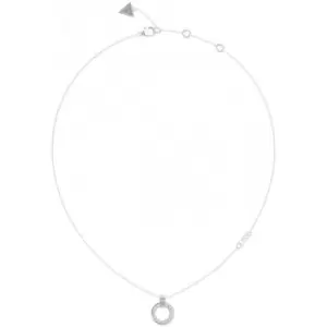 Image of Circle Lights 16-18''Pave Circle Necklace UBN03159RH