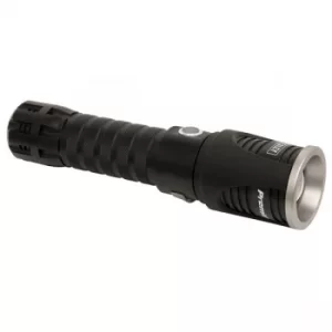 image of Sealey LED4491 Alu Torch 5W CREE XPG LED Adjustable Focus Recharge...