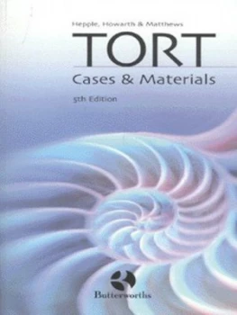 Image of Hepple Howarth and Matthews Tort by David Howarth Paperback