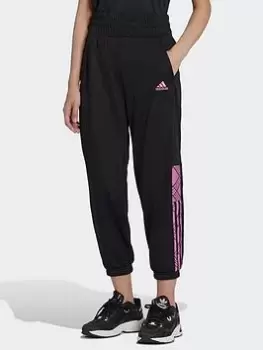 Image of adidas Tiro 7/8 Tracksuit Bottoms, Black, Size S, Women
