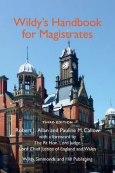 Image of Handbook for Magistrates by Robert J Allan Paperback