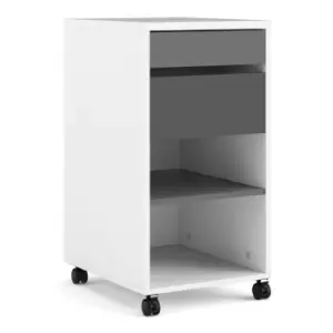 Image of Function Plus Mobile File Cabinet 2 Drawers + 1 Shelf