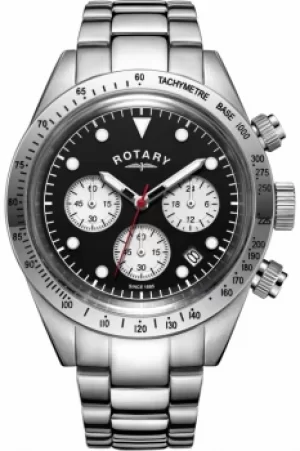 Image of Mens Rotary Exclusive Vintage Chronograph Watch GB00600/04