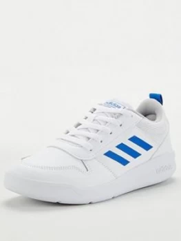 Image of Adidas Tensaur Junior Trainers - White/Blue