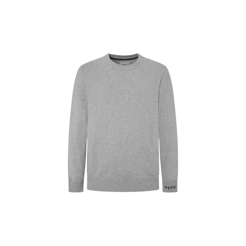 Image of Pepe Jeans Round neck sweater Pepe Jeans New Andre Gris Male 2XL