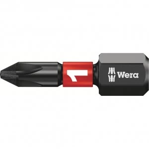 Image of Wera Impaktor Phillips Screwdriver Bits PH1 25mm Pack of 10