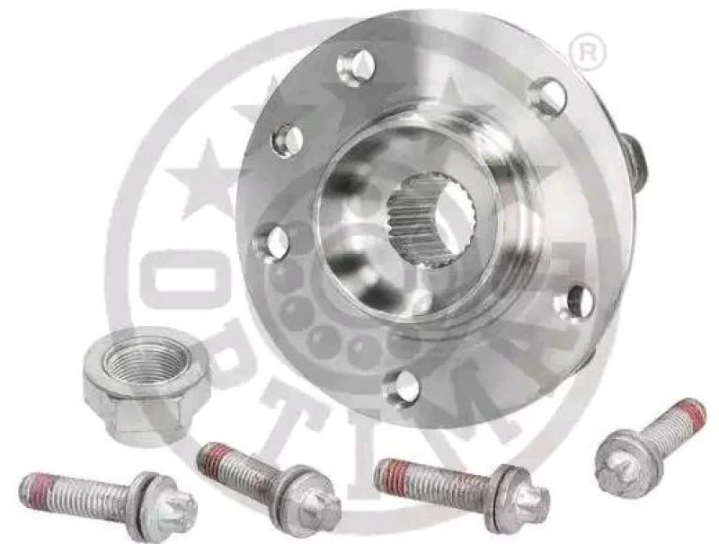 Image of OPTIMAL 800700 Wheel bearing kit with ABS sensor ring Wheel Bearing Kit (654)