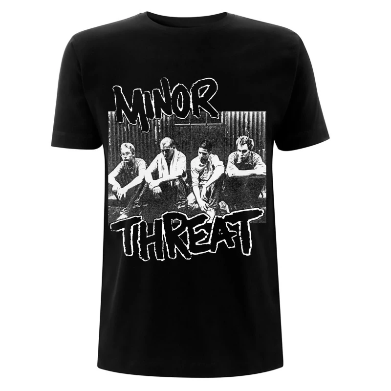 Image of Minor Threat Mens Xerox T-Shirt in Black Size: 2XL Black Male 2XL