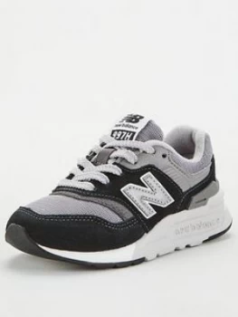 Image of New Balance 997 Childrens Trainers - Black/Grey