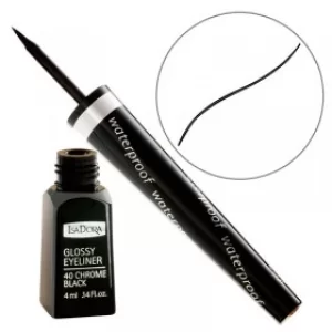 Isadora Glossy Eyeliner 40 Chrome Black