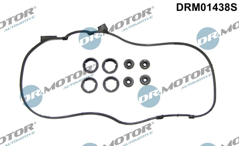Image of DR.MOTOR AUTOMOTIVE Gasket Set, cylinder head cover DR.MOTOR AUTOMOTIVE DRM01438S