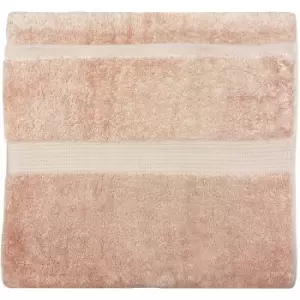 image of Paoletti Cleopatra Egyptian Combed Cotton 2 Pack Face Cloths Blush