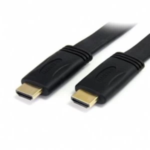 image of 5m Flat High Speed HDMI Cable with Ethernet HDMI MM