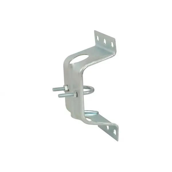 Image of Mercury Mercury 120.928 Pressed Caravan Bracket With Clamp 25mm Antenna Aerial Masts AE4085HD