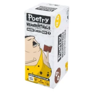 Image of Poetry for Neanderthals: More Cards Box 1 Expansion Card Game