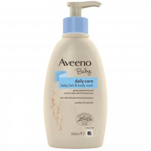 image of Aveeno Baby Daily Care Hair & Body Wash 500ml