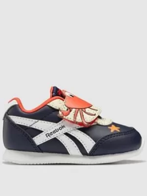Image of Reebok Royal Classic Jog 2 Kc, Navy/Red, Size 4
