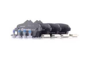 Image of BREMBO Brake pad set MERCEDES-BENZ P 50 100 0064204020,0064204120,0074208220 0074208320,A0064204020,A0064204120,A0074208220,A0074208320,8660004594