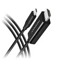 Image of AXAGON RVC-HI2C USB-C -> HDMI 2.0 cable 1.8m 4K60Hz