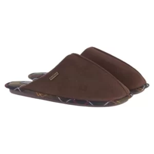 Barbour Mens Foley Slippers Brown 11