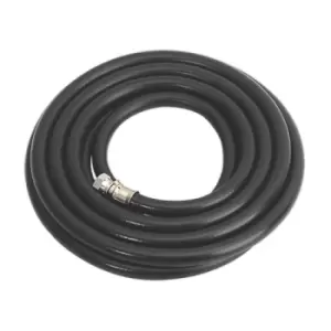 image of Sealey Air Hose 5m x Ø10mm with 1/4"BSP Unions Heavy-Duty