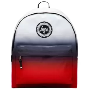 Hype Gradient Backpack (One Size) (Black/Red/White)