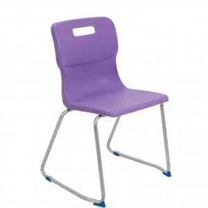 image of TC Office Titan Skid Base Chair Size 6, Purple