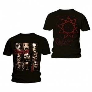 image of Slipknot Mezzotint Decay Mens Black T Shirt: Medium