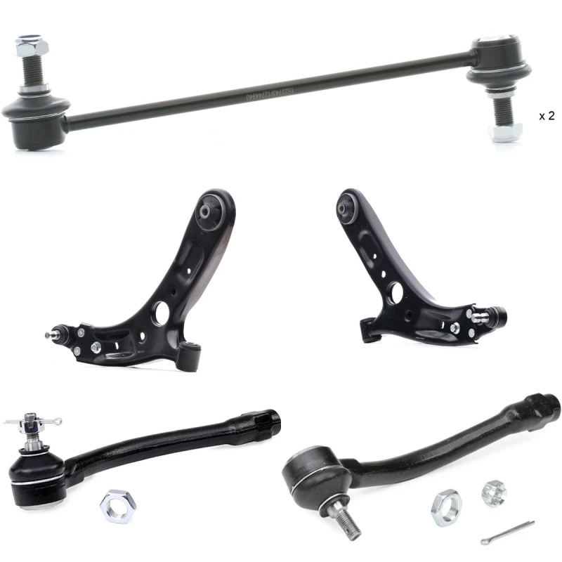 Image of RIDEX 772S0405 Control arm repair kit Front Axle Suspension Kit (772)