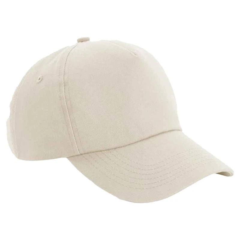 Image of Beechfield Beechfield Men Authentic 5 Panel Cap in Light Sand Light Sand One Size Male 5063703796828