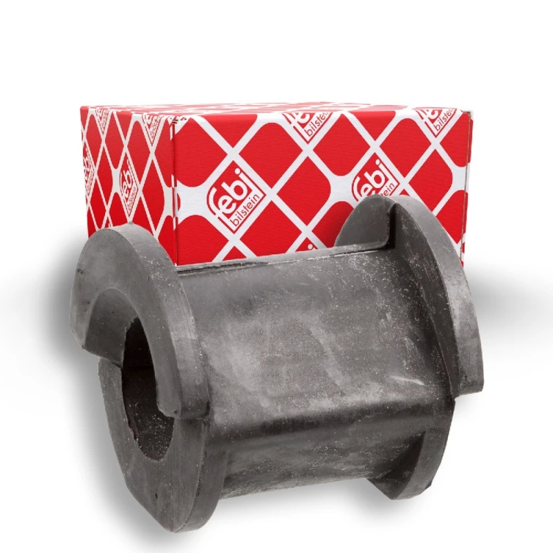 Image of FEBI BILSTEIN 42914 Stabilizer Bushes Front Axle, Rubber Rubber Anti-roll Bar Bush Kit (1334)