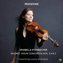 image of Arabella Steinbacher: Mozart - Violin Concertos Nos. 3, 4 & 5