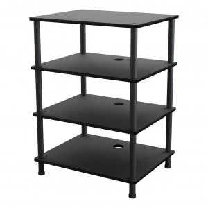 Image of AVF 4 Shelf HiFi Stand - Black