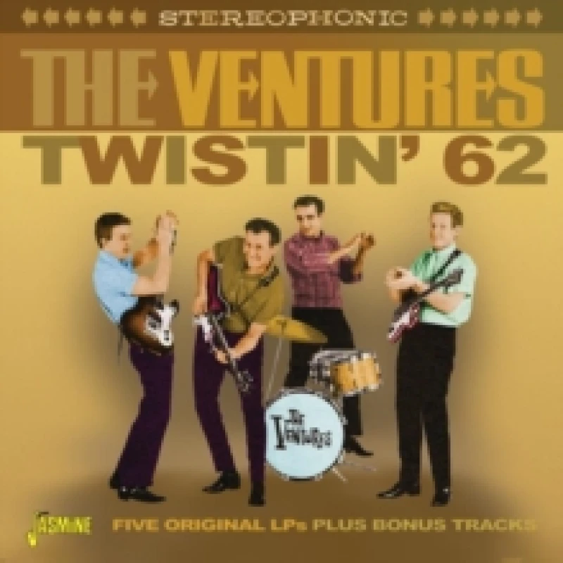 Image of Twistin' 62: Five Original LPs Plus Bonus Tracks CD / Album