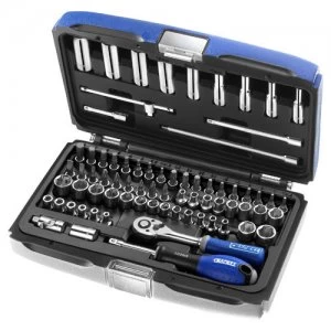 image of Expert by Facom 73 Piece 1/4" Drive Hex, Bi Hex Socket and Screwdriver Bit Set Metric 1/4"