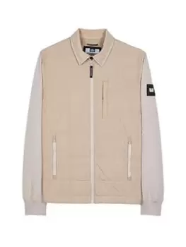 image of Weekend Offender Los Amigos St Softshell/Quilted Nylon Jacket, Beige Size M Men