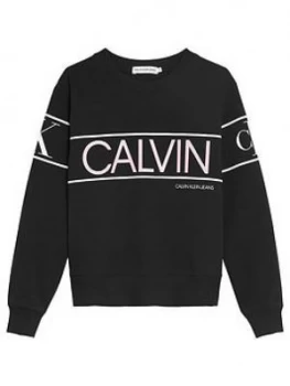 Image of Calvin Klein Jeans Girls Logo Sweat