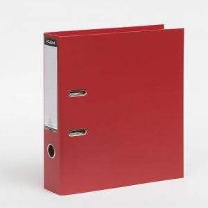 Image of Guildhall Lever Arch File 80mm Red PK10