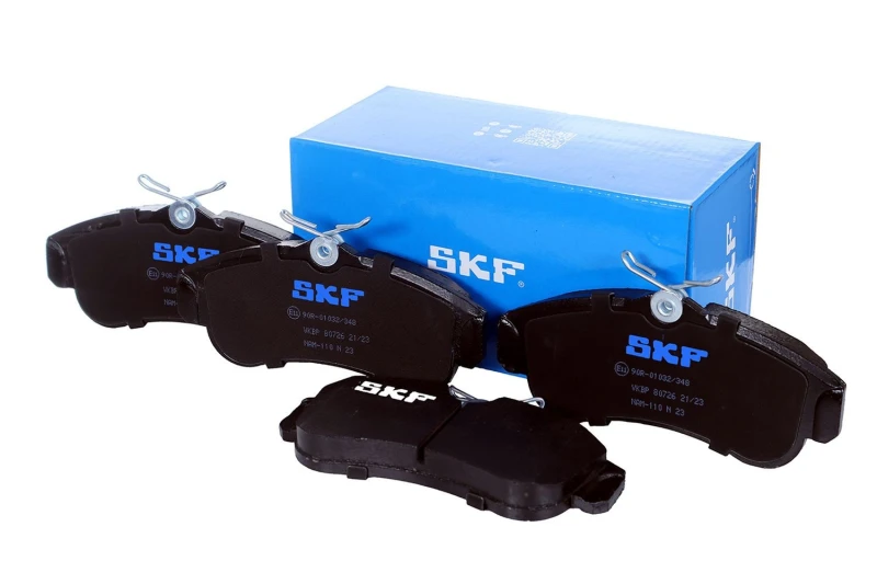 Image of SKF VKBP 80726 Brake pad set not prepared for wear warning indicator Brake Pad Set,disc brake (402)