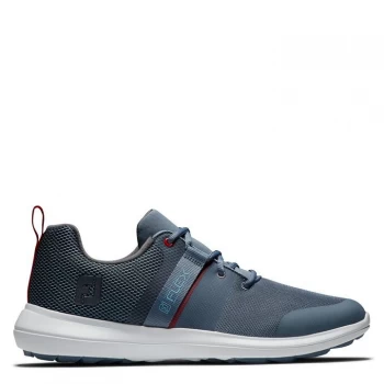 Image of Footjoy FLEX Mens Golf Shoes - Blue/Red
