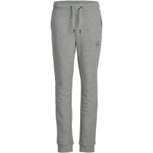 image of Jack and Jones Gordon Shark Sweat Pants - Grey Melange