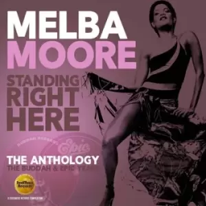 image of Standing Right Here The Anthology - The Buddah & Epic Years by Melba Moore CD Album