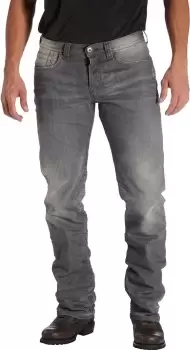 Image of Rokker Rebel Motorcycle Jeans, grey, Size 30, grey, Size 30