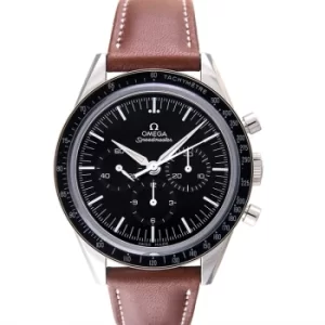 Speedmaster Moonwatch Chronograph 39.7mm Manual-winding Black Dial Stainless Steel Mens Watch