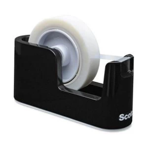 image of Scotch Magic C24 Tape Dispenser Black for 25mm x 66m Tape