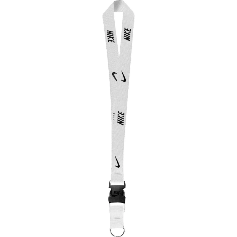 Image of Nike Lanyard - White White One Size