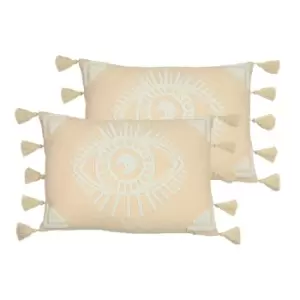 Image of Ashram Eye Twin Pack Polyester Filled Cushions