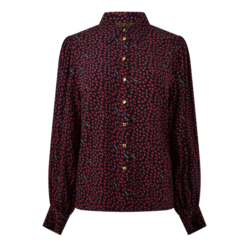 Image of Biba Biba Biba Printed Shirt - Multi 8 Female