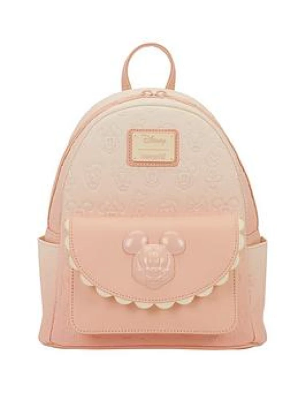 Image of Loungefly Disney Mickey and Friends All Over Print Mini Backpack